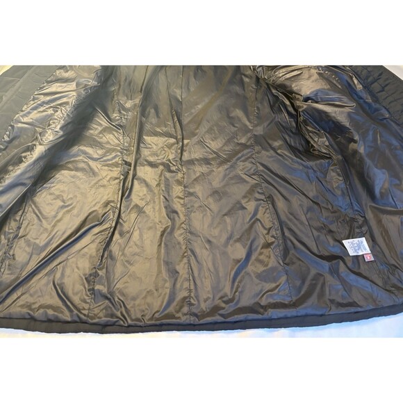 LANDS END Primaloft Quilted Jacket Coat Black Women 24W Insulated Zip Pockets - Picture 10 of 15
